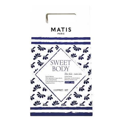 DUO SWEET BODY SET, HYDRA MOTION 200 ml + CARESS-SCRUB 100 ml - MATIS PARIS 