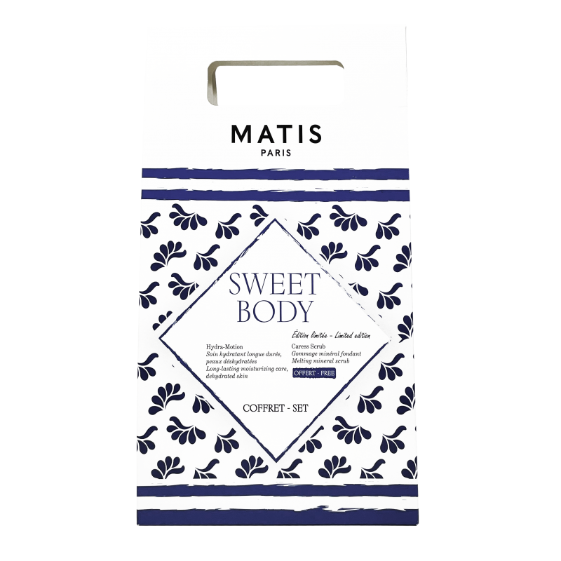 DUO SWEET BODY SET, HYDRA MOTION 200 ml + CARESS-SCRUB 100 ml - MATIS PARIS 