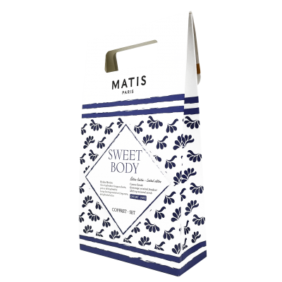 DUO SWEET BODY SET, HYDRA MOTION 200 ml + CARESS-SCRUB 100 ml - MATIS PARIS 