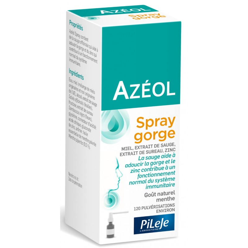 AZEOL SPRAY GORGE ΣΠΡΕΪ ΓΙΑ ΤΟΝ ΛΑΙΜΟ 15ML