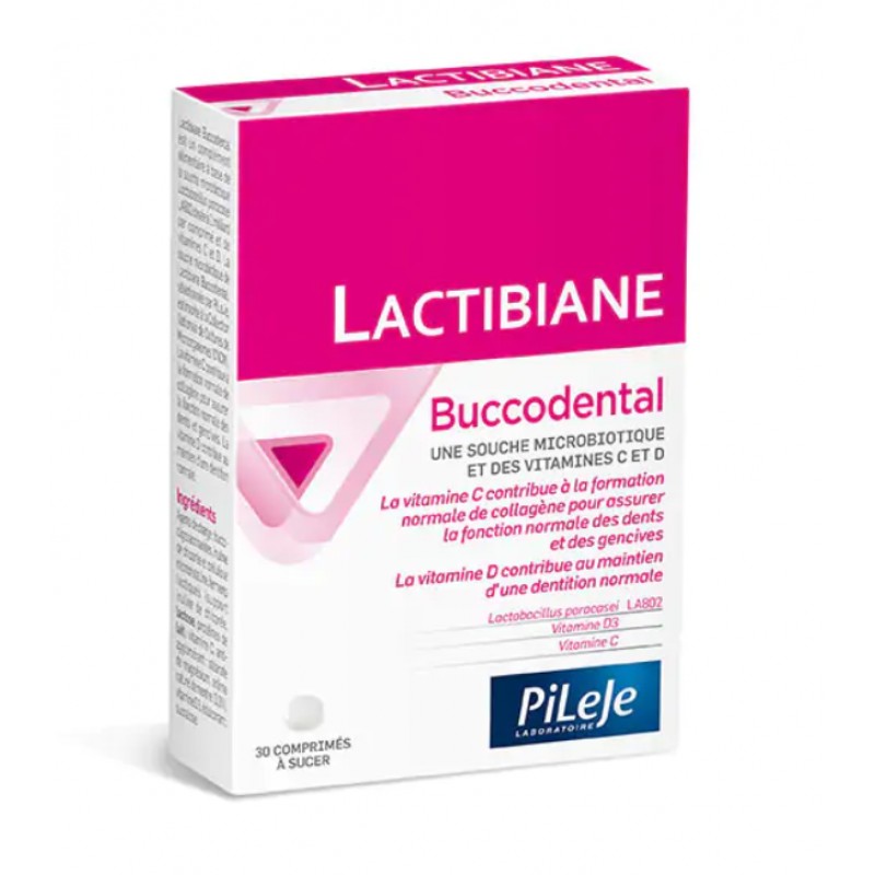 LACTIBIANE BUCCODENTAL ΣΥΜΠΛΗΡΩΜΑ ΔΙΑΤΡΟΦΗΣ ΓΙΑ ΙΣΟΡΡΟΠΗΜΕΝΗ ΣΤΟΜΑΤΙΚΗ ΧΛΩΡΙΔΑ 30TABS