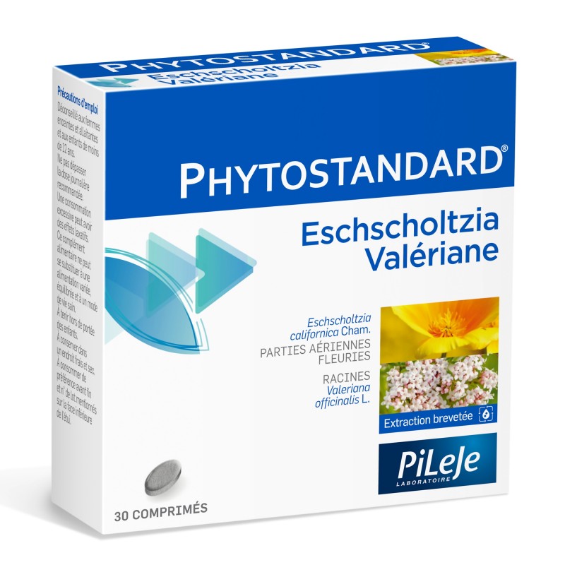 PHYTOSTANDARD ESCHSCHOLTZIA / VALERIANE ΣΥΜΠΛΗΡΩΜΑ ΔΙΑΤΡΟΦΗΣ ΚΑΛΙΦΟΡΝΕΖΙΚΗ ΠΑΠΑΡΟΥΝΑ / ΒΑΛΕΡΙΑΝΑ 30 TABS