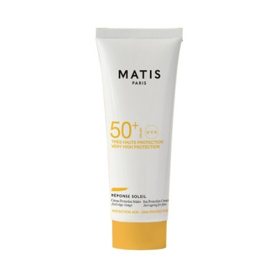 SUN PROTECTION CREAM SPF50+, ΑΝΤΗΛΙΑΚΗ ΚΡΕΜΑ ΠΡΟΣΩΠΟΥ ΜΕ SPF50+, 50ml - MATIS PARIS REPONSE SOLEIL 