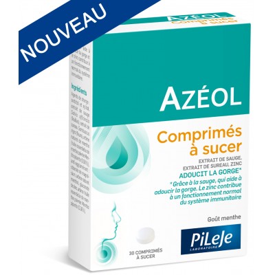 AZEOL COMPRIMES A SUCER ΠΑΣΤΙΛΙΕΣ ΓΙΑ ΤΟΝ ΛΑΙΜΟ 30TABS